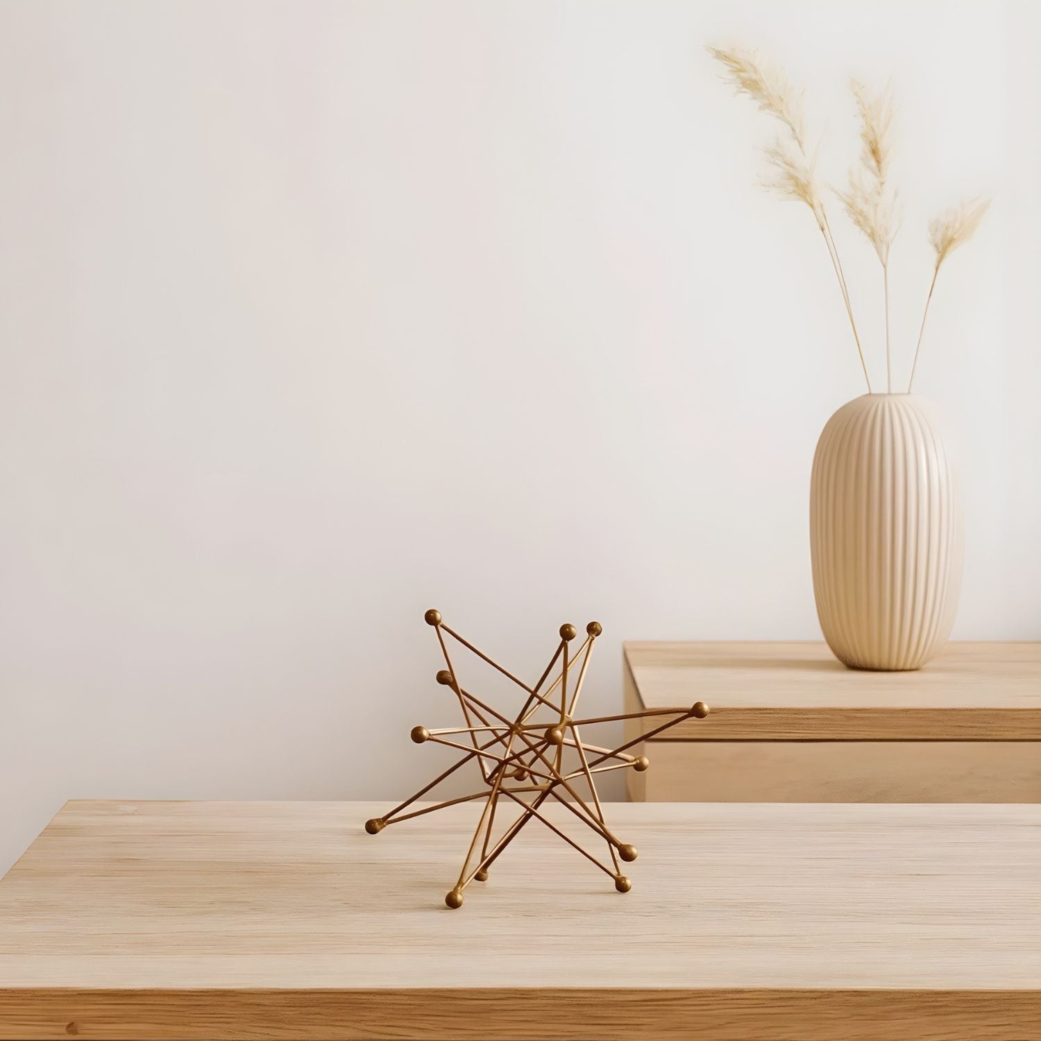 Modern Celestial Star Metal Artifact For Elegant Home Decor