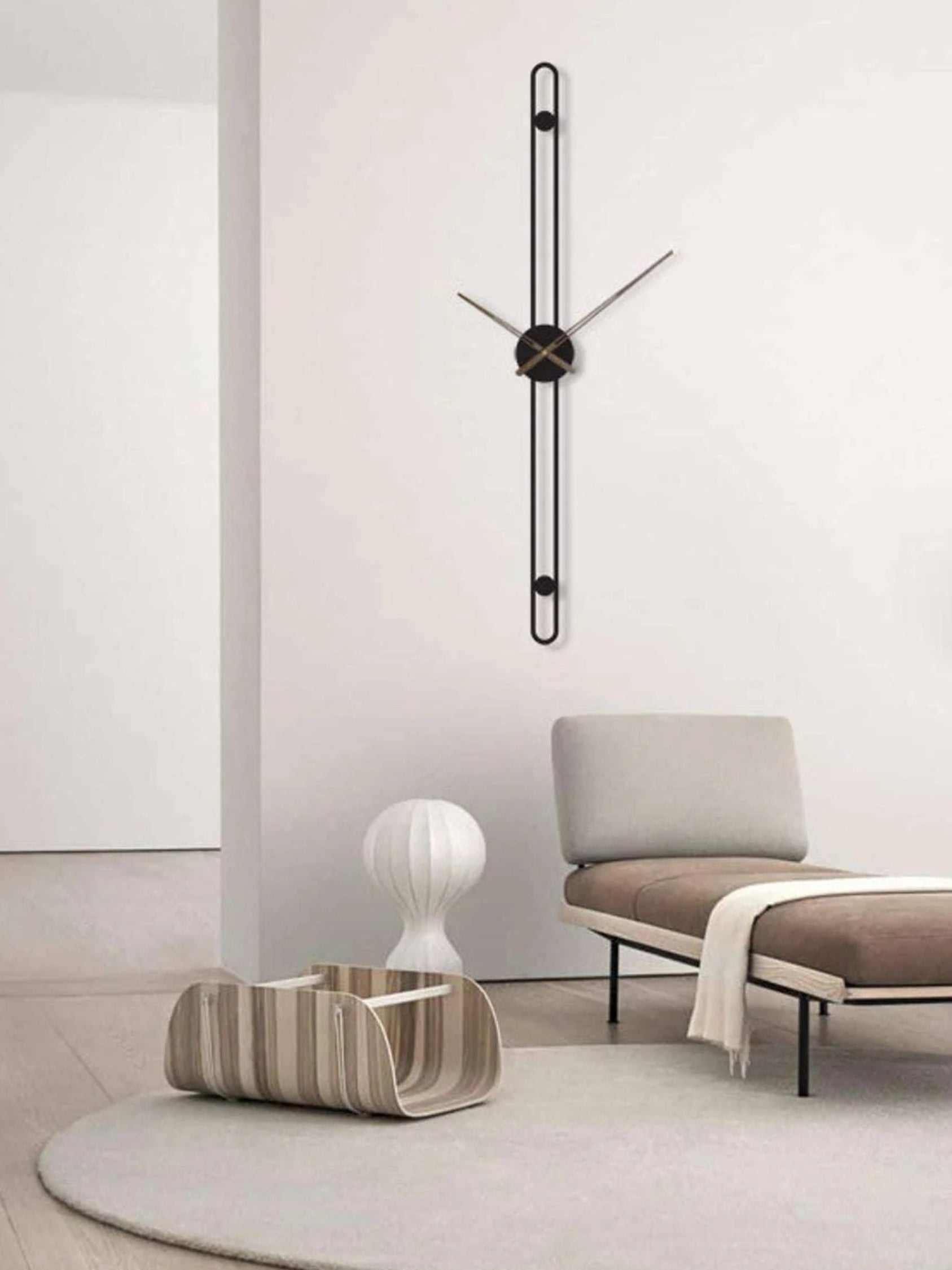 Sleek Modern Wall Clock Redefining Minimalist Elegance Stylish Decor