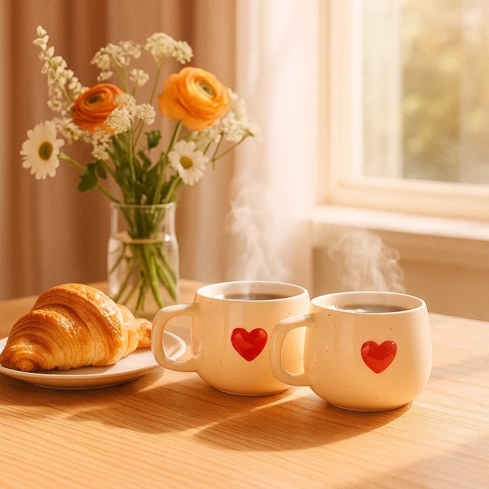 Heartfelt Dil Se Diwali Gift Box With Mugs, Spoons & Blessings