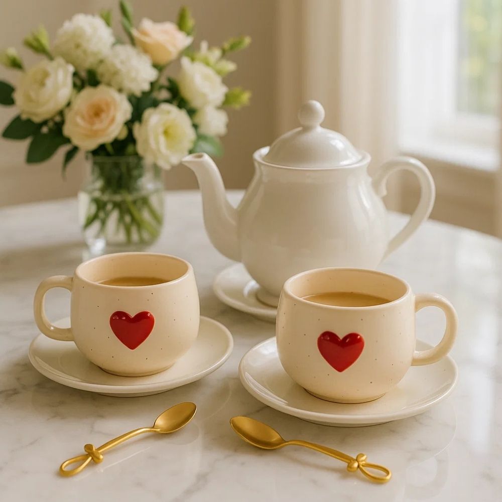 Heartfelt Dil Se Diwali Gift Box With Mugs, Spoons & Blessings