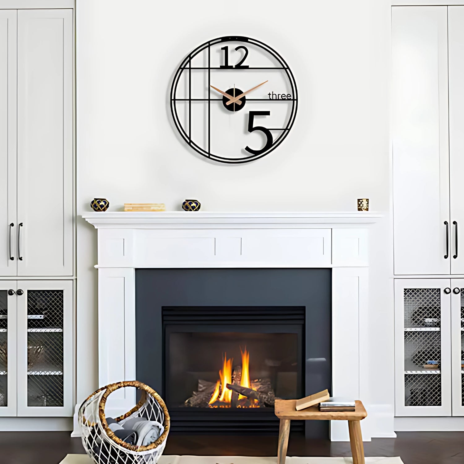 Simple Round Wall Clock Blending Timeless Minimalism