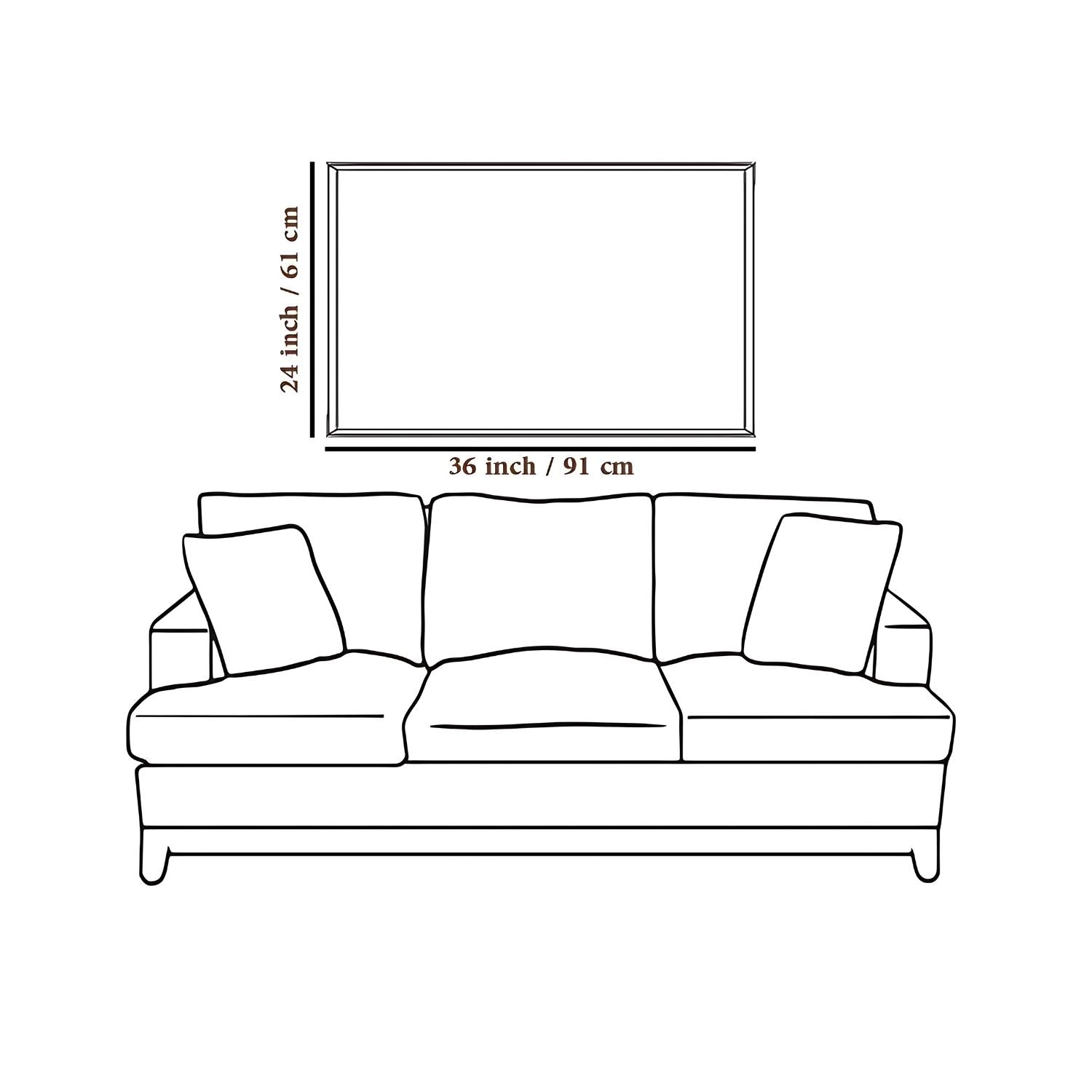 Abstract Blue Buddha Floral Canvas Wall Art for Peaceful Decor