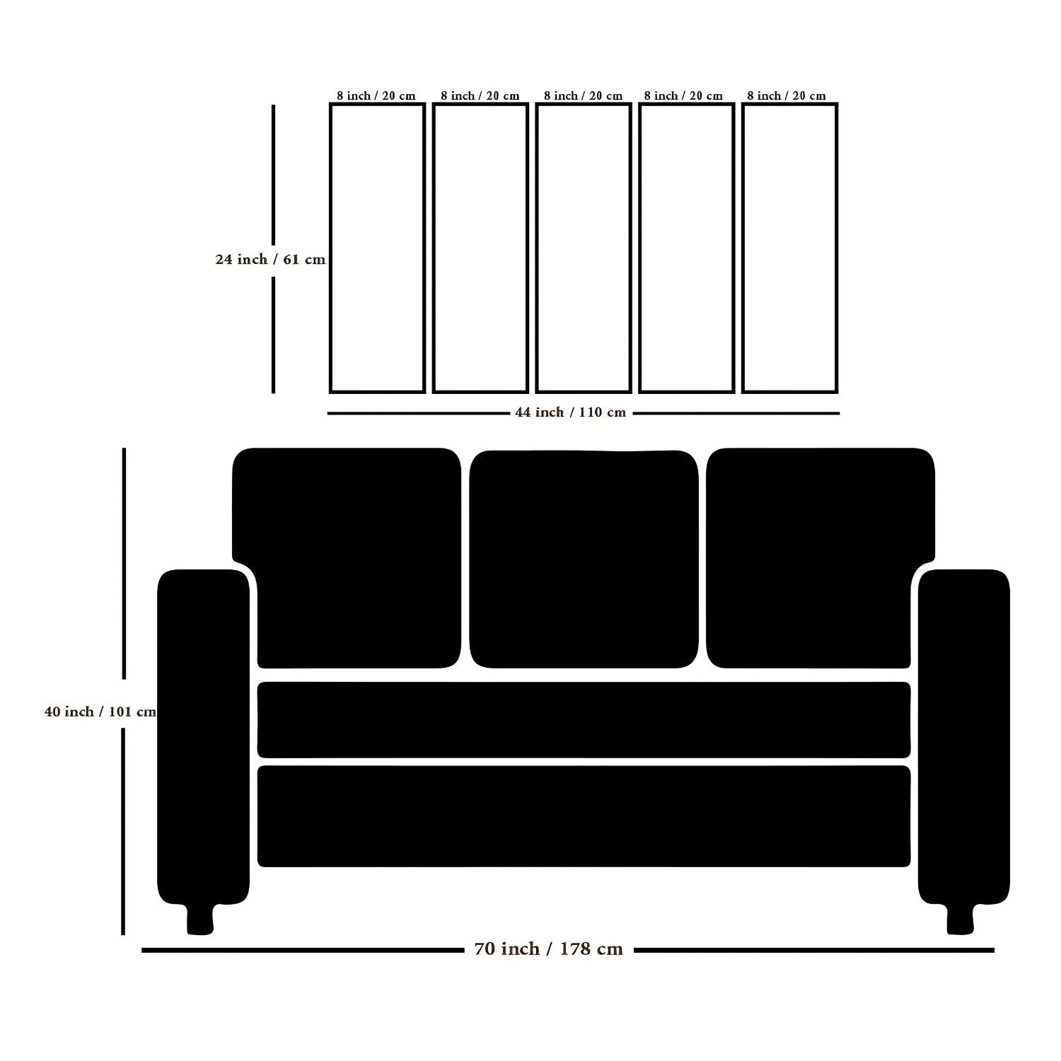Abstract Hairy Bull Rustic Landscape Multi Panel Canvas Wall Art