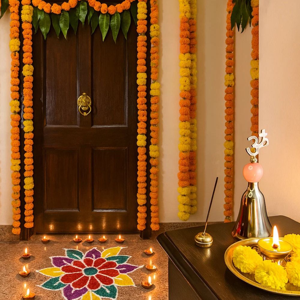 Elegant Silver Plated Shuddh Om Ghanti With Spiritual Significance