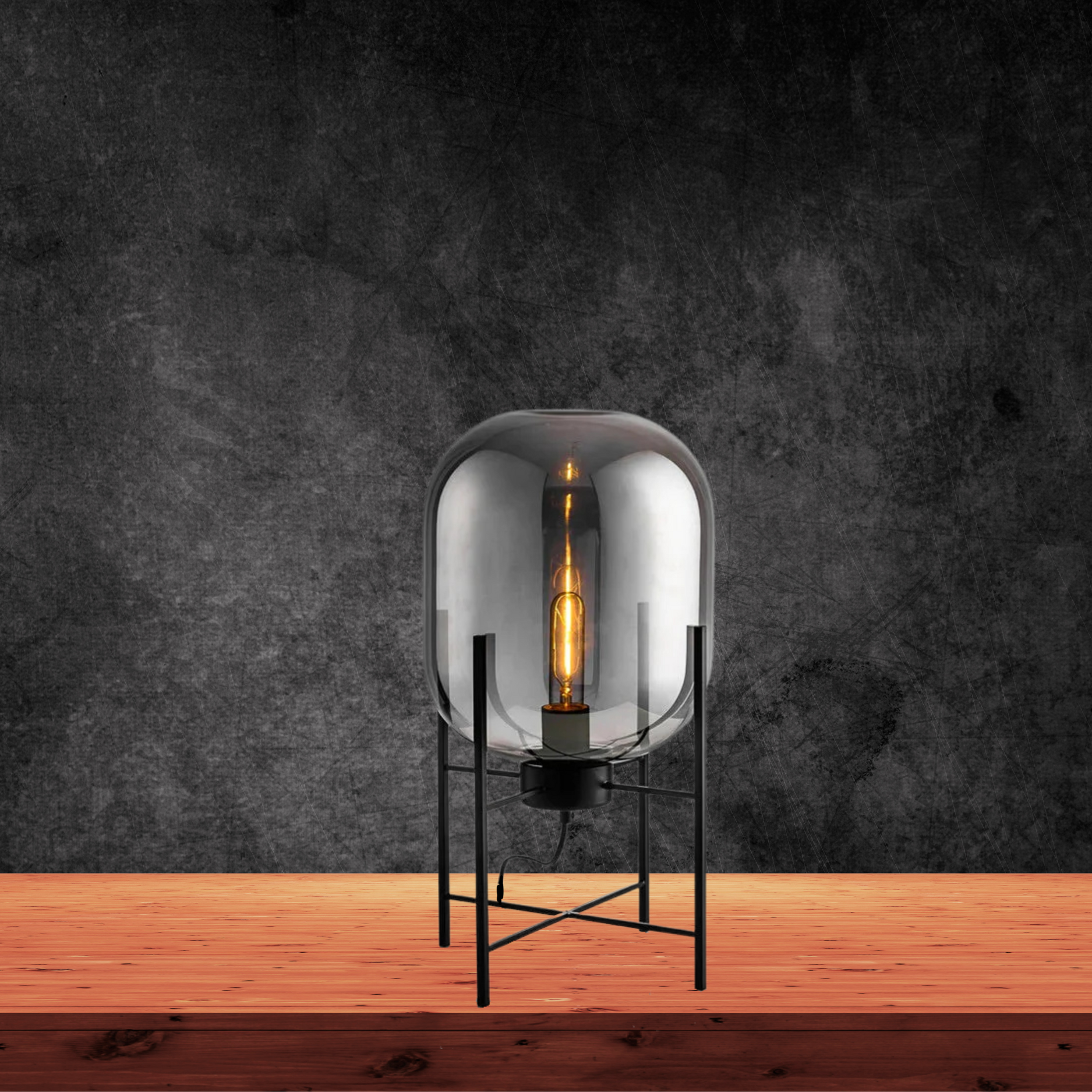 Modern Industrial Table Lamp – Ideal for bedrooms, living rooms, or office desks | Model 611B