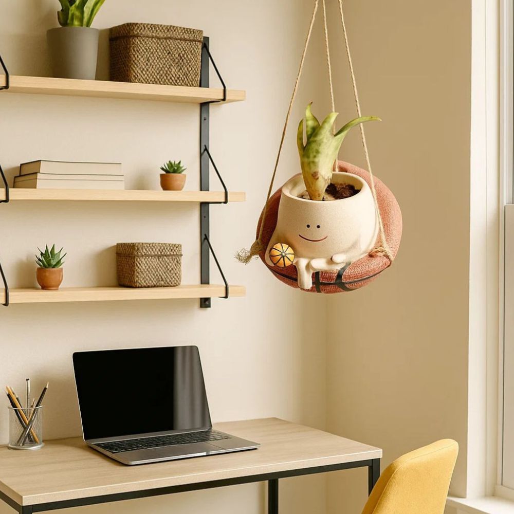 The Joyful Swing Set Planter Trio - Music, Reading & Play