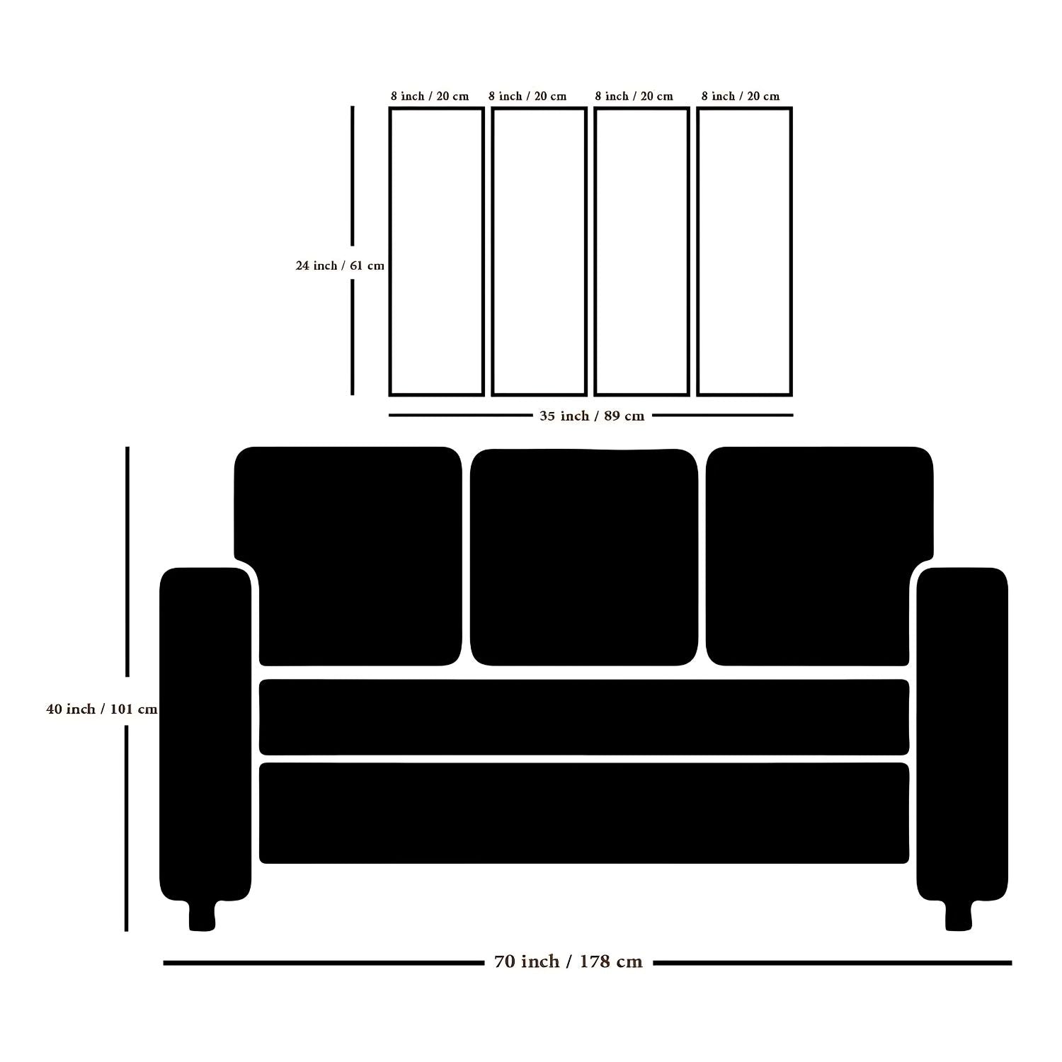 Spectrum of Thought - Modern Woman Face 4 Panels Abstract Canvas Wall Art