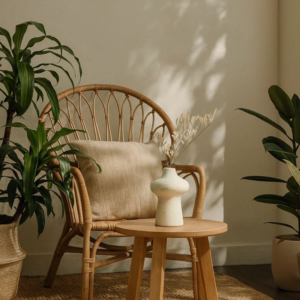 Elegant Indigo Whisper Small Ceramic Vase For Modern Minimalist Home Decor