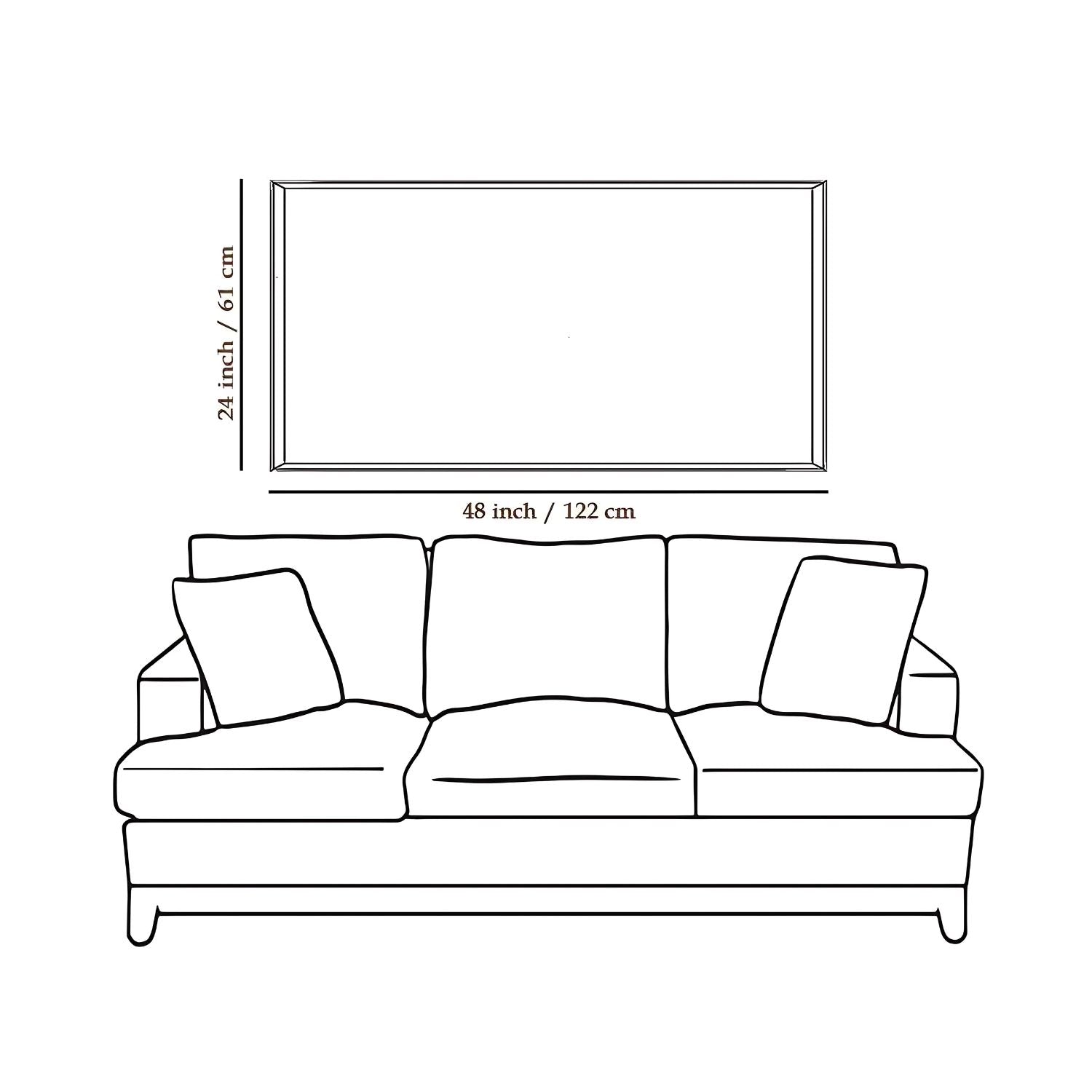 Stylish Wall Art Showcasing World Famous Monuments Scenery Painting