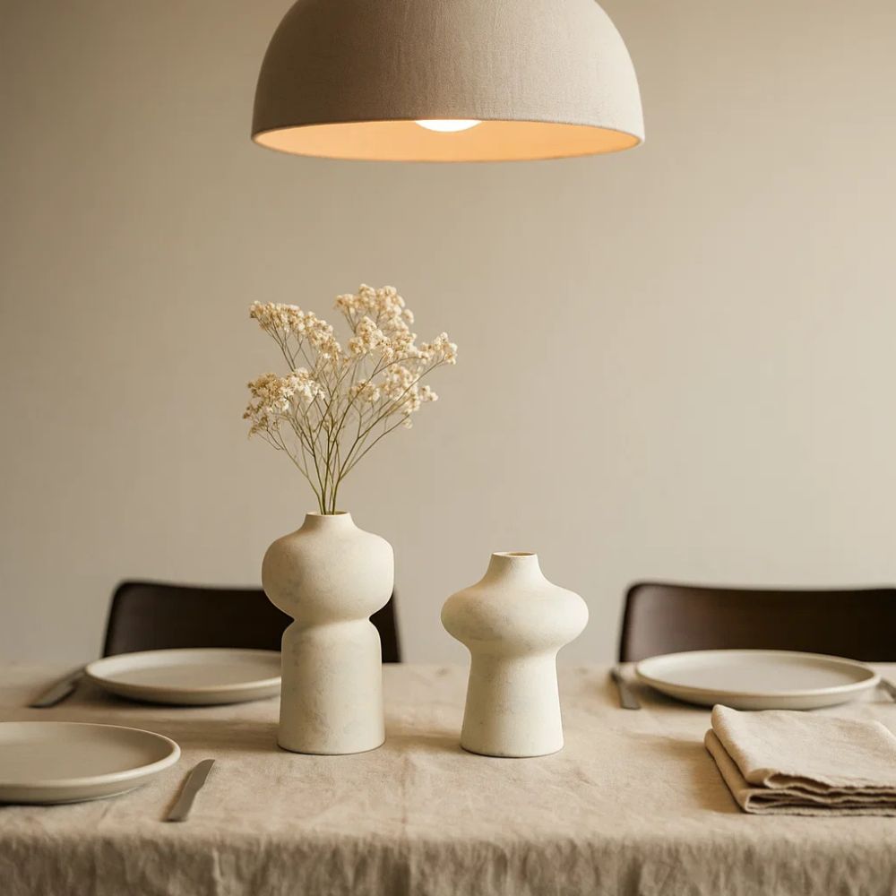 The Blue Legacy Vase Set - Modern Artistic Ceramic Decor