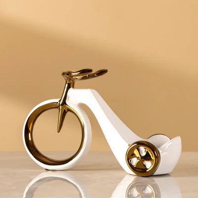Bar Decor Tricycle Ceramic Wine Holder - Nestern