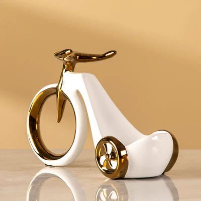 Bar Decor Tricycle Ceramic Wine Holder - Nestern