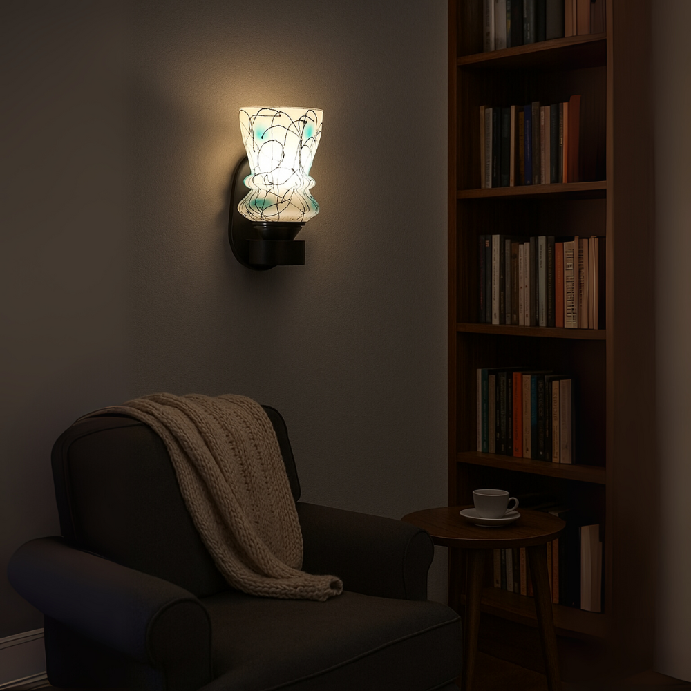 Modern Abstract Web LED Wall Lamp