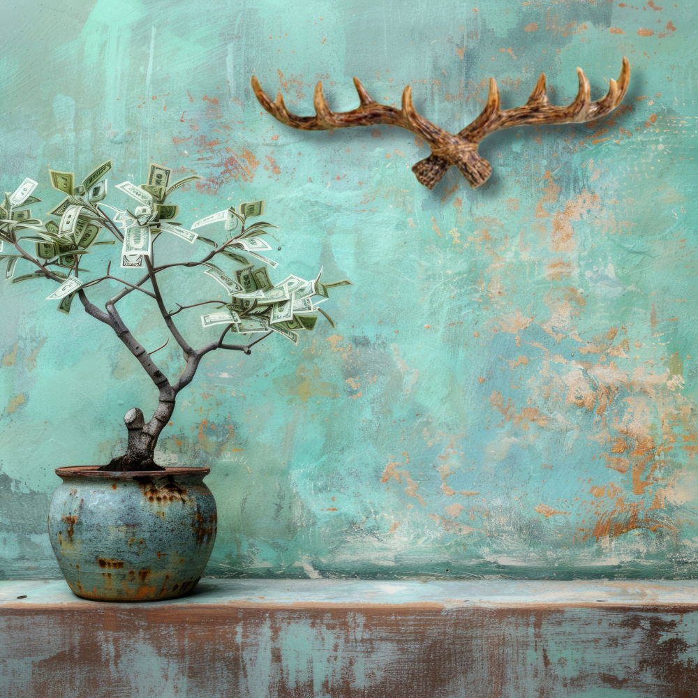 Deer Horn Multipurpose Holder