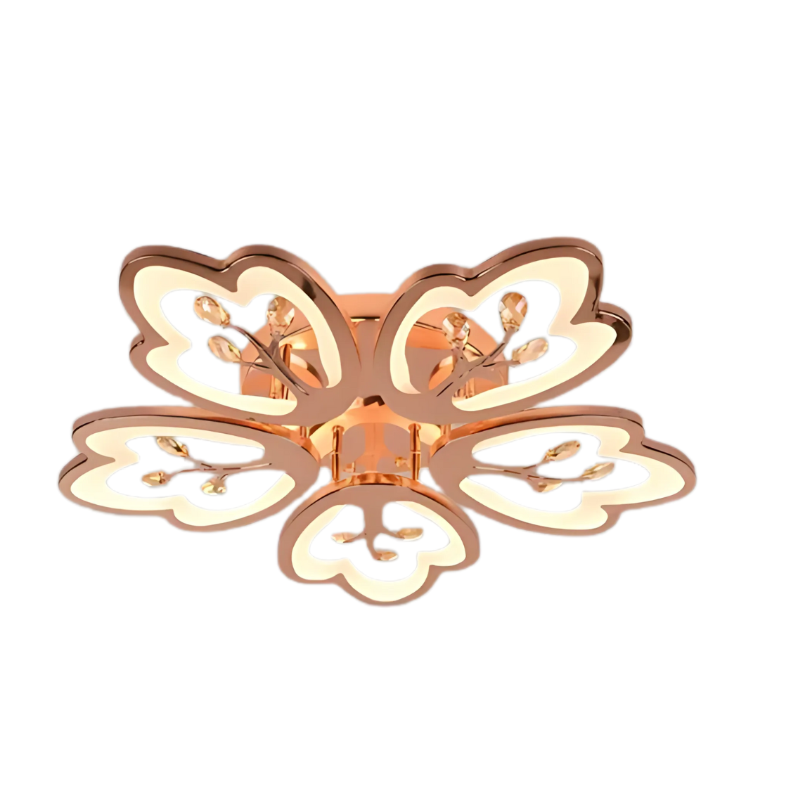 Elegant LED Flower Ceiling Light – Modern Decorative Flush Mount Fixture