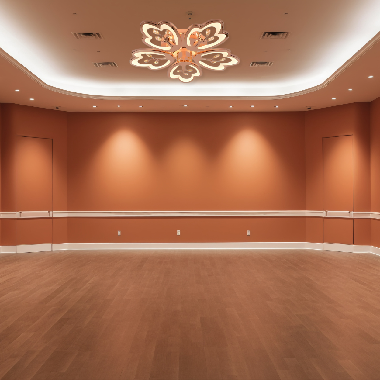 Elegant LED Flower Ceiling Light – Modern Decorative Flush Mount Fixture