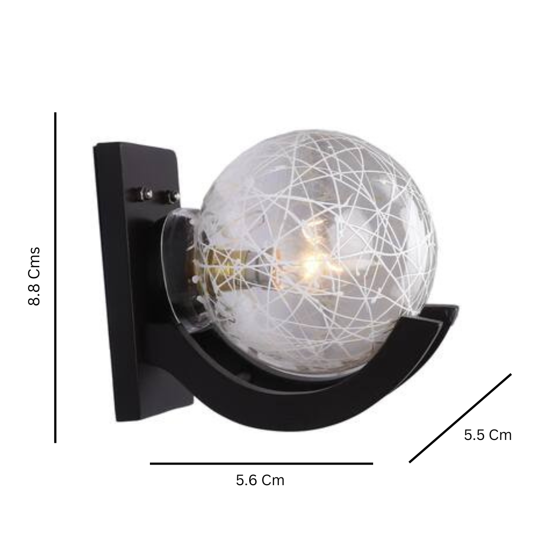 Shadow Pattern Wall Lamp