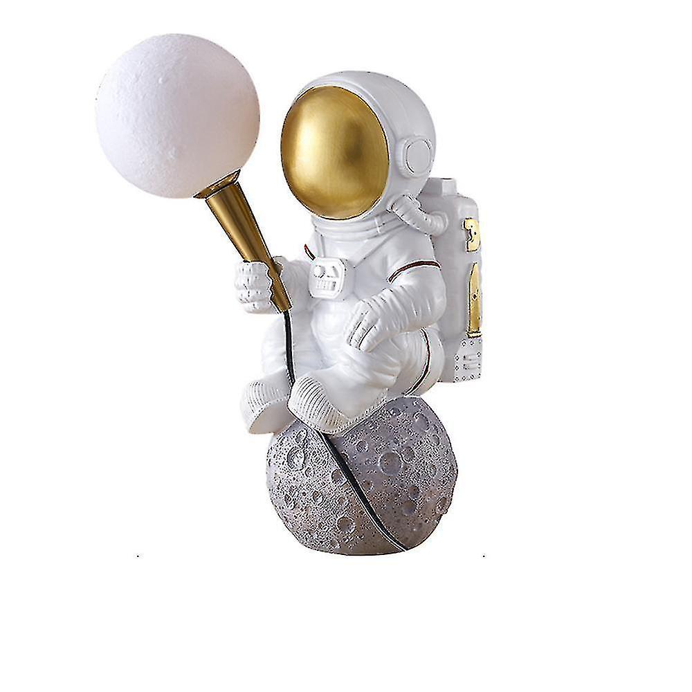 Cosmic Glow: Astronaut LED Table Lamp-8002-A/B