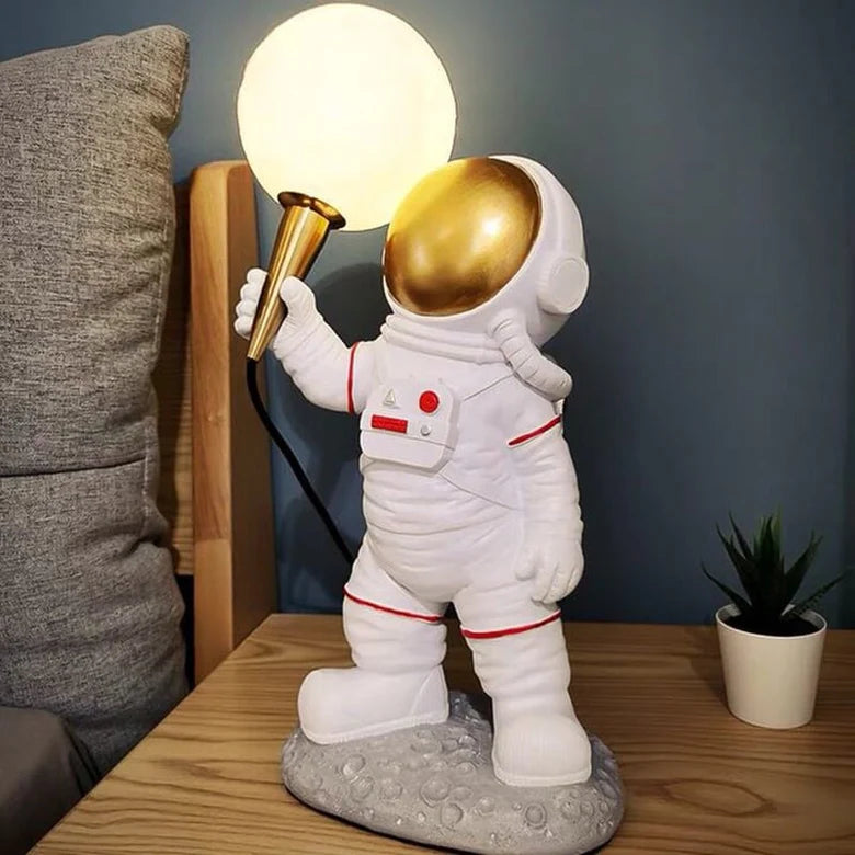 Cosmic Glow: Astronaut LED Table Lamp-8002-A/B