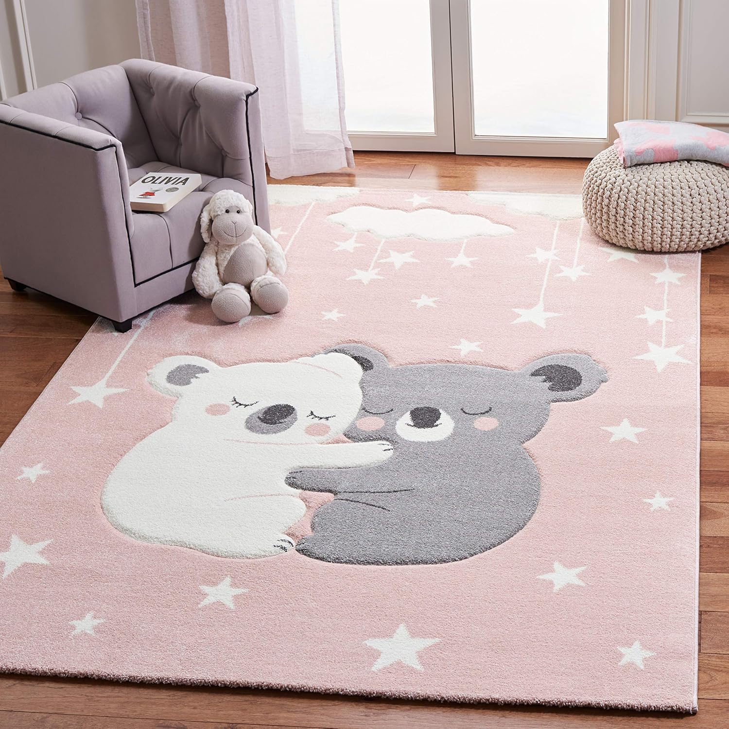 Bear Hugs Starry Rug - Nestern