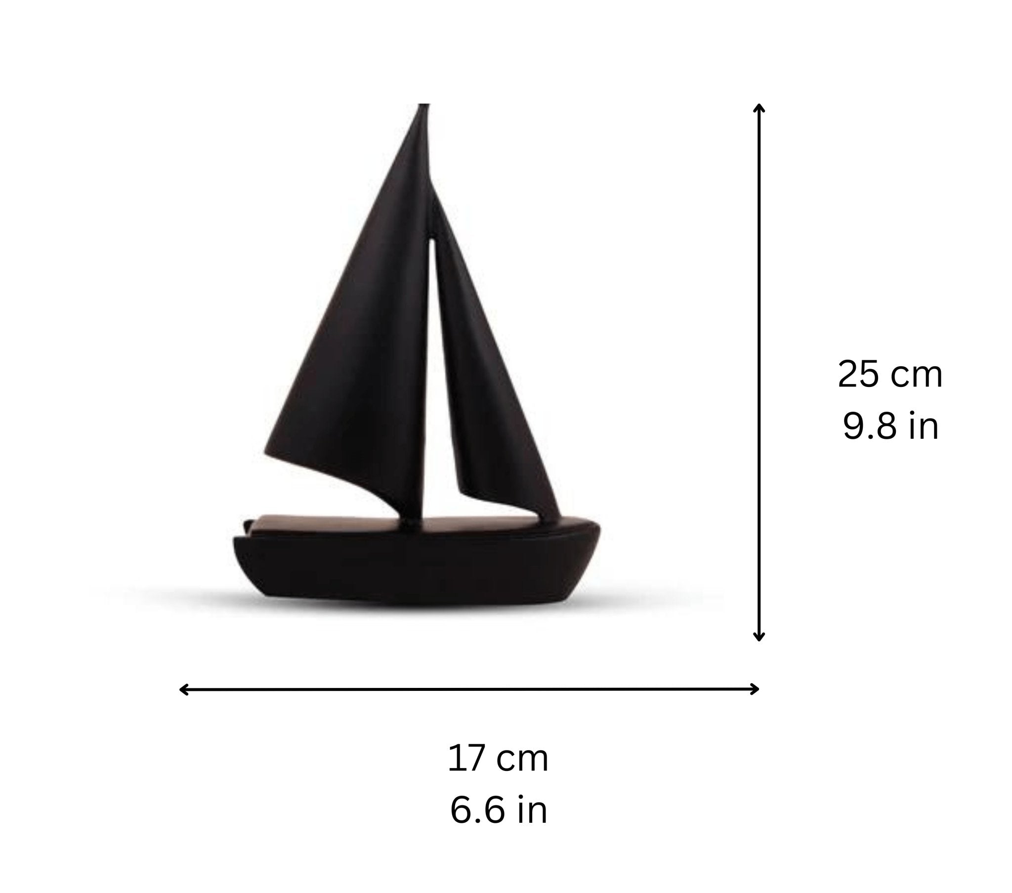 Boat Shaped Table Decor Artifact - Nestern