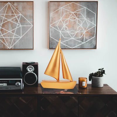 Boat Shaped Table Decor Artifact - Nestern