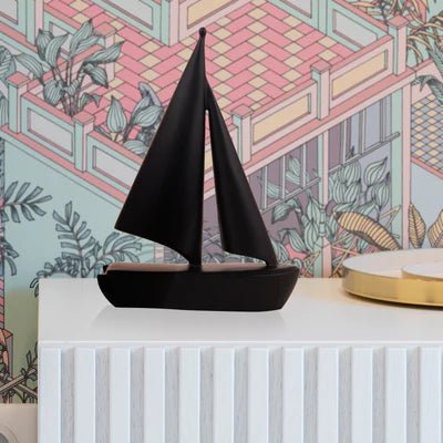Boat Shaped Table Decor Artifact - Nestern
