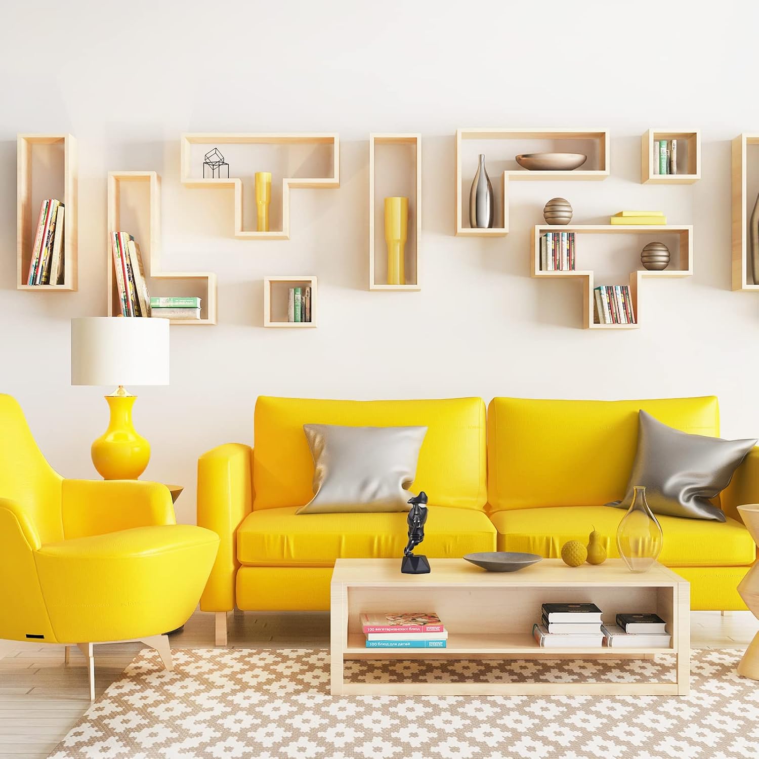 Bold Black Abstract Man Face Sculpture - Nestern