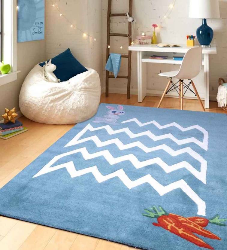 Bunny Trail Zigzag Rug - Nestern