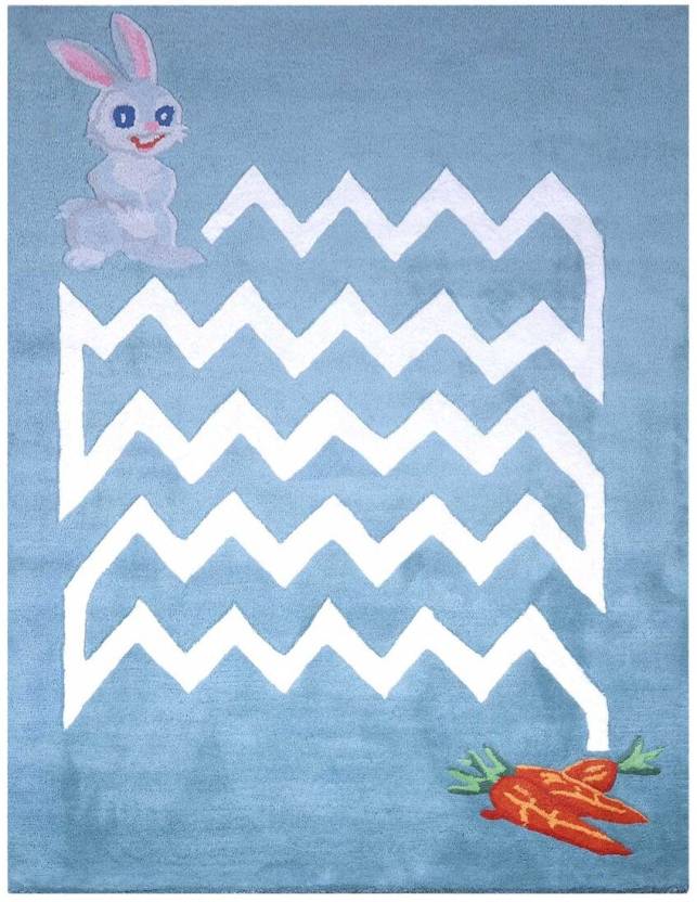 Bunny Trail Zigzag Rug - Nestern