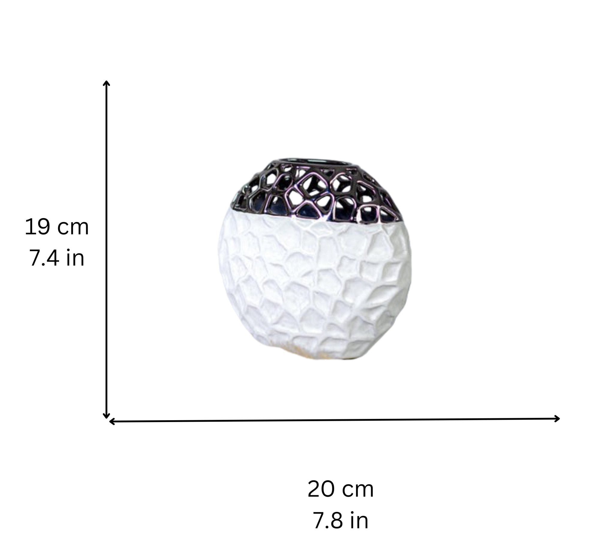 Ceramic Round Vase - Nestern