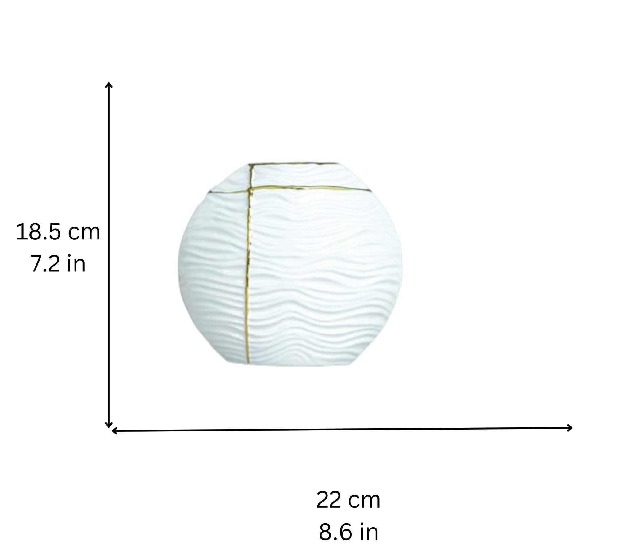 Ceramic Round Vase - Nestern