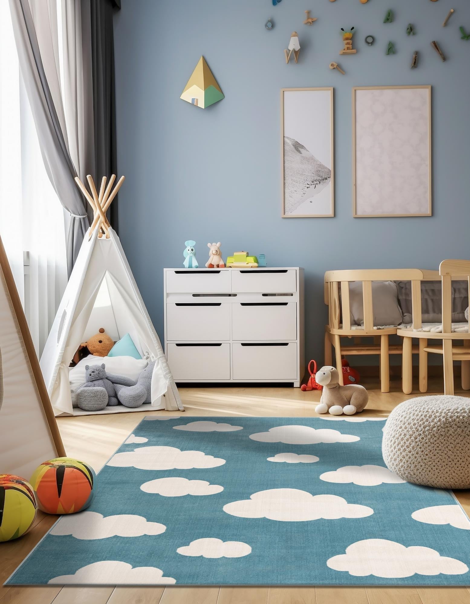 Cloud Dreams Kids’ Rug - Nestern