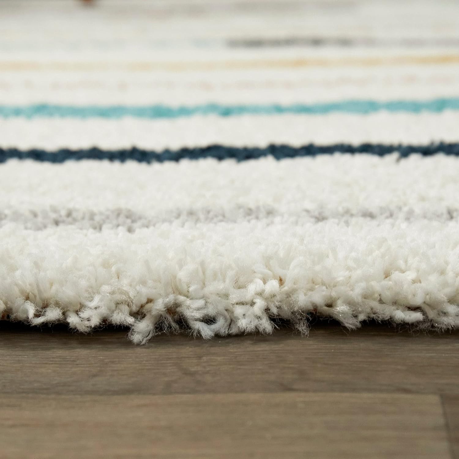 Colorful Striped Area Rug - Nestern