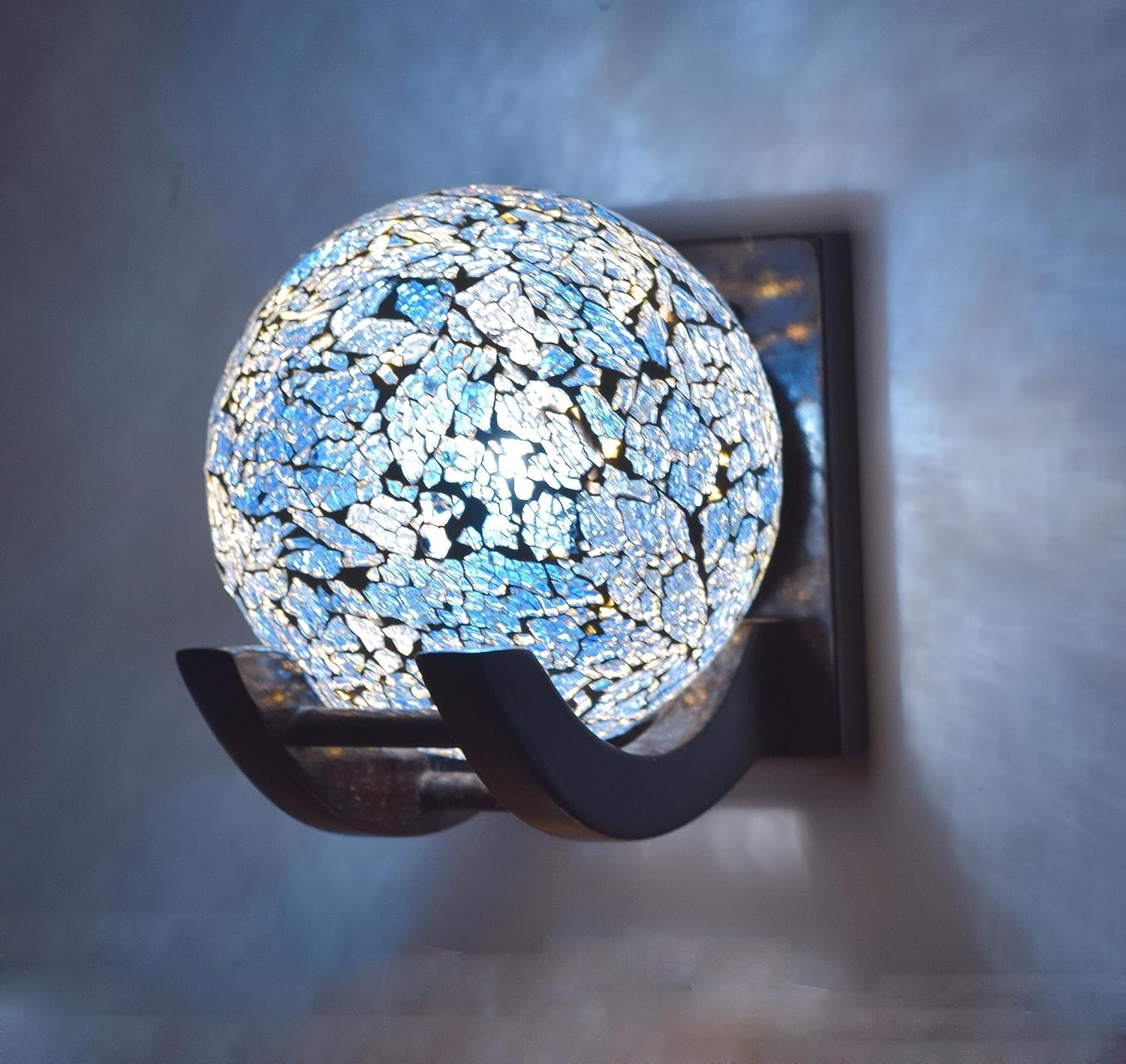 Cracked Glass Mosaic Wall Lamp - Nestern