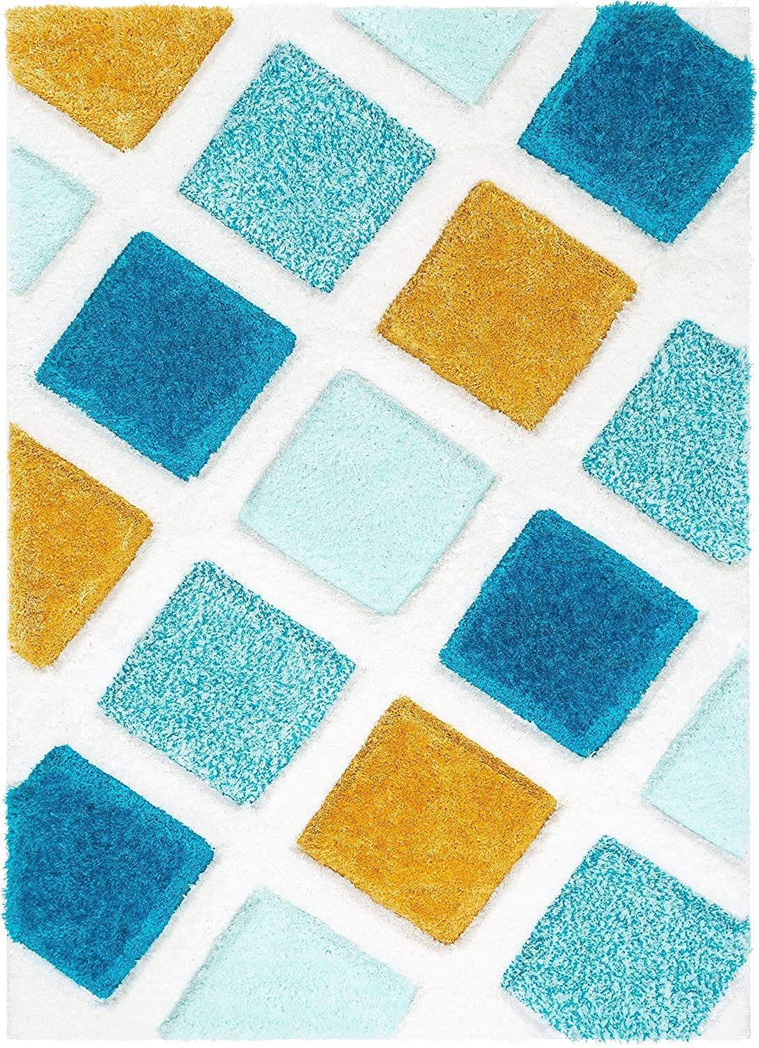 Dynamic Vibrant Harmony Geometric Rug - Nestern