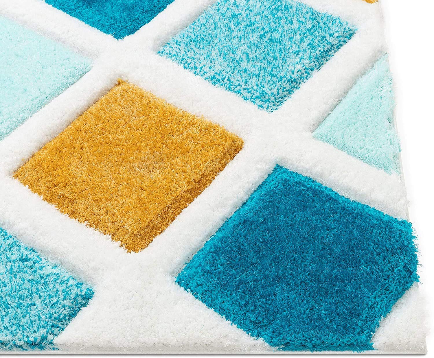 Dynamic Vibrant Harmony Geometric Rug - Nestern