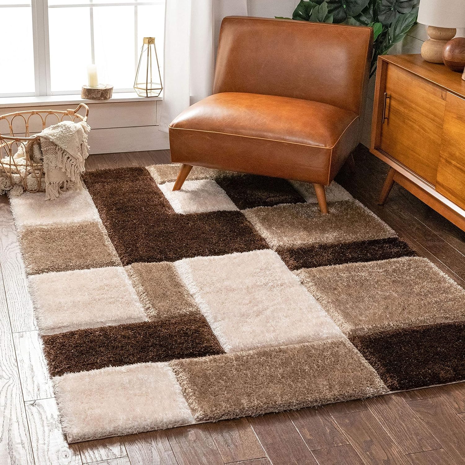 Elegance Geometric Area Rug - Nestern