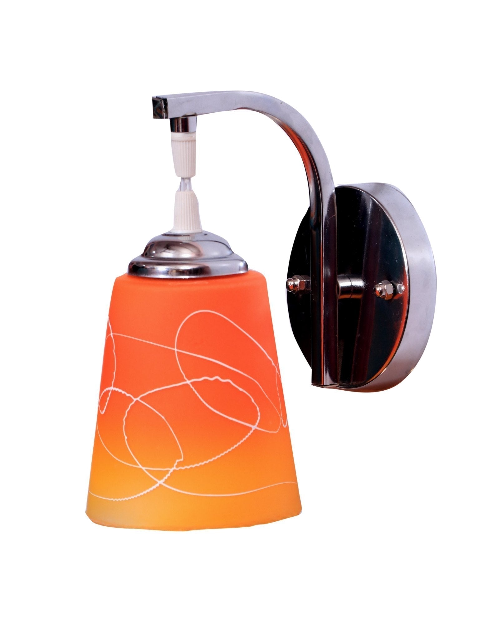 Elegant Floral Cut-Out Wall Lamp - Nestern