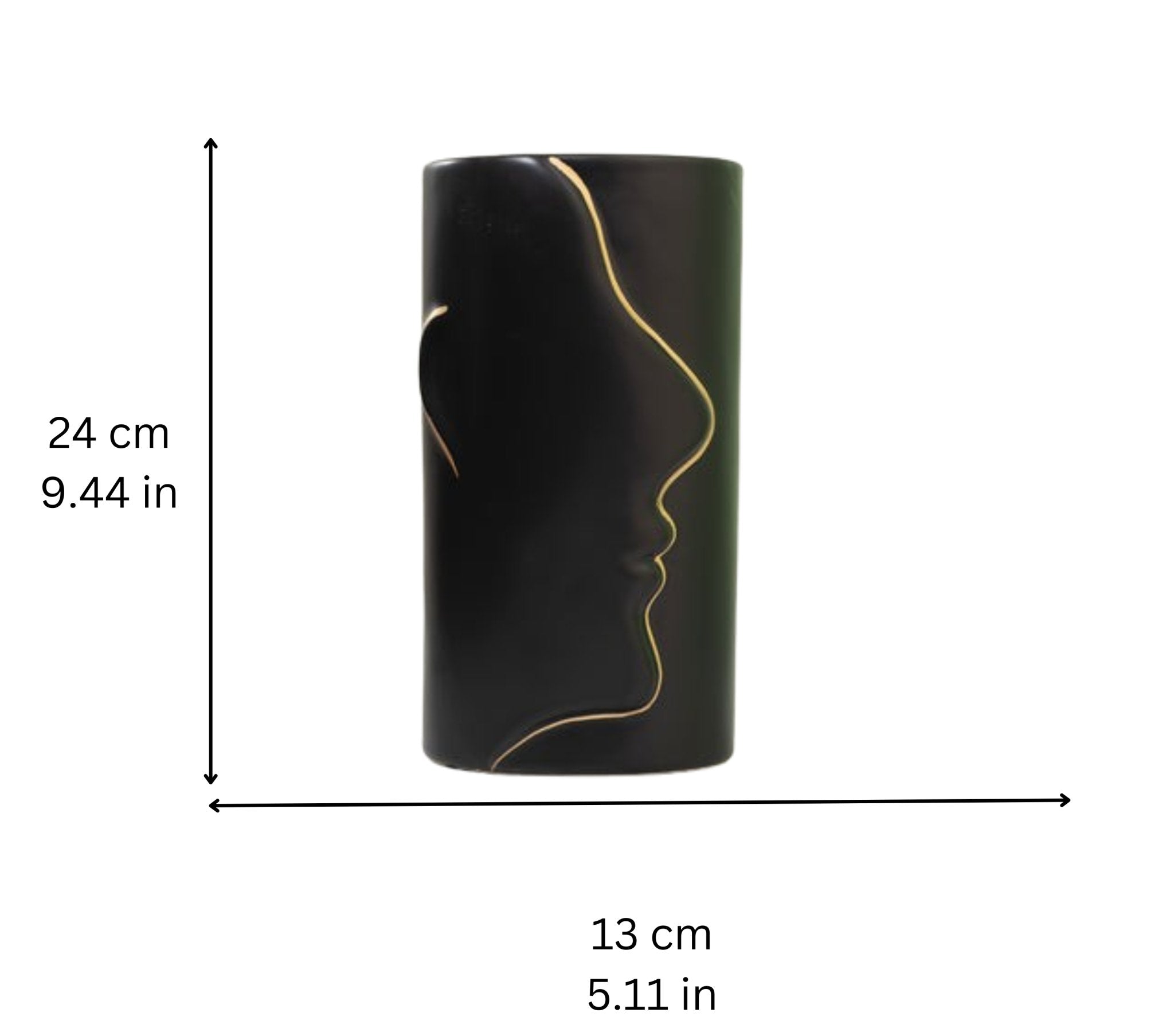 Face Like Decorative Vase (Big) - Nestern