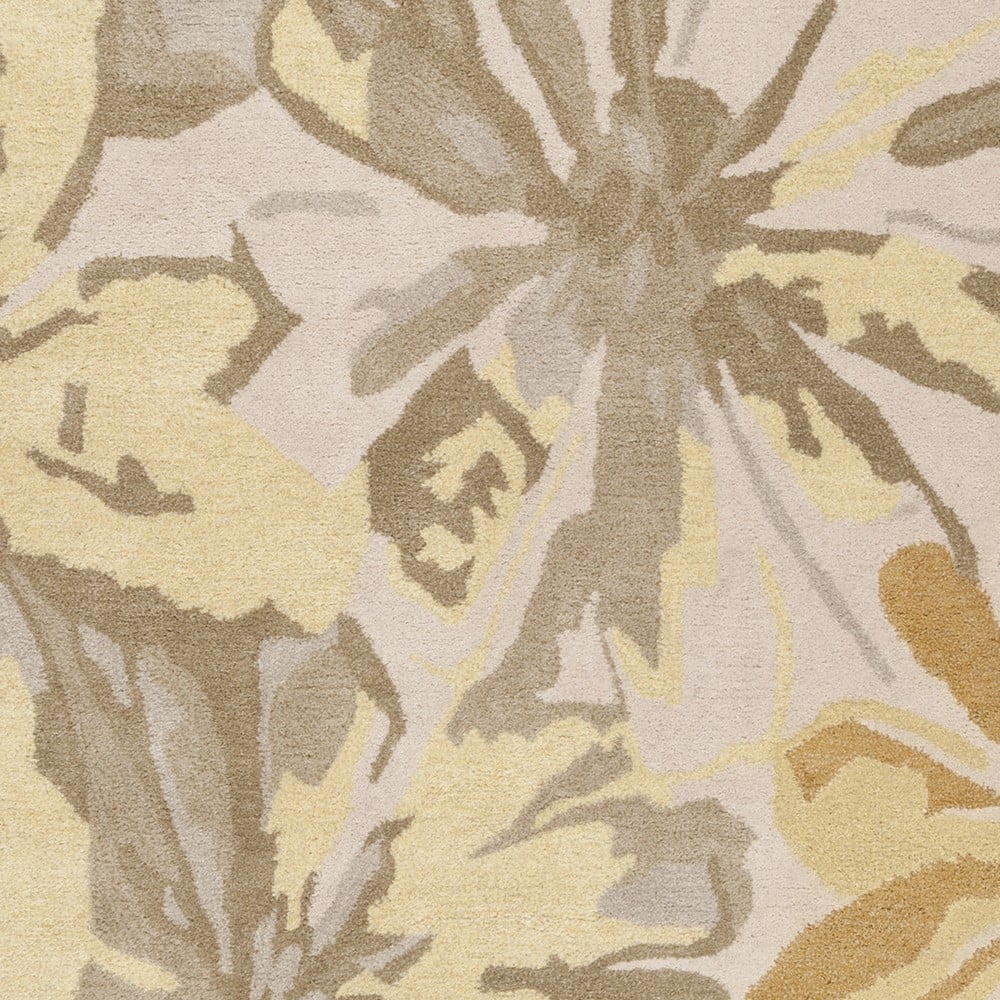 Floral Elegance Area Rug - Switzerland Wool Collections - Custom Sizes - Nestern