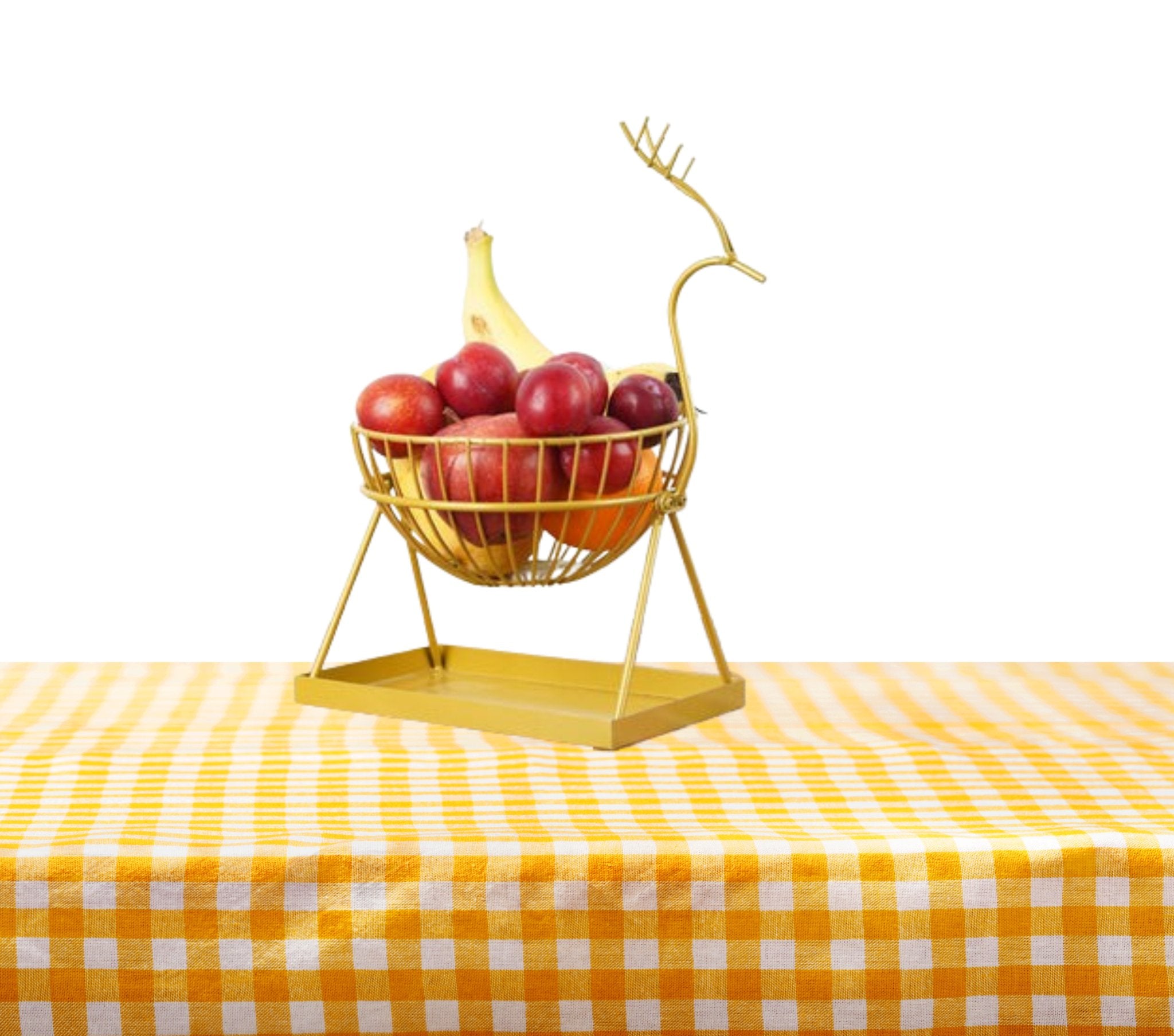 Graceful Deer Fruit Basket - Nestern
