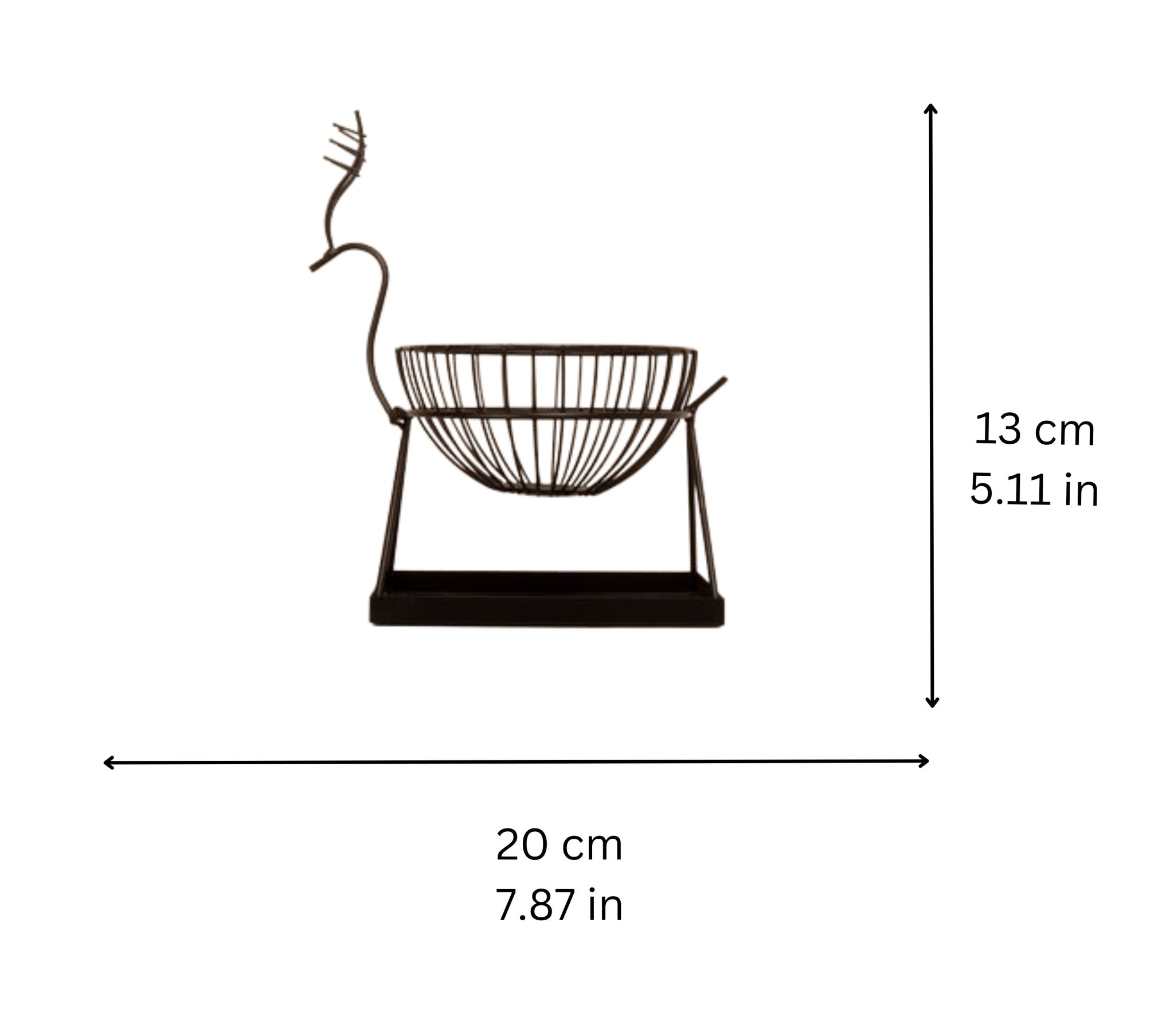 Graceful Deer Fruit Basket - Nestern