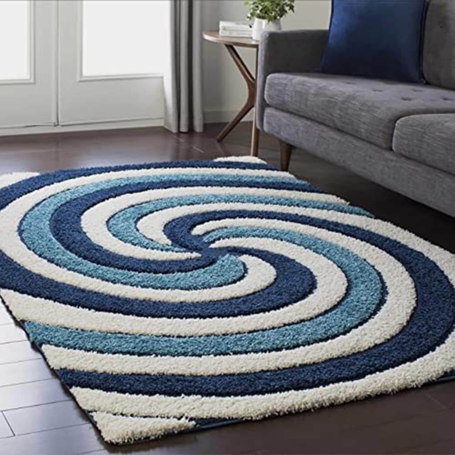 Illusion Spiral Area Rug - Nestern