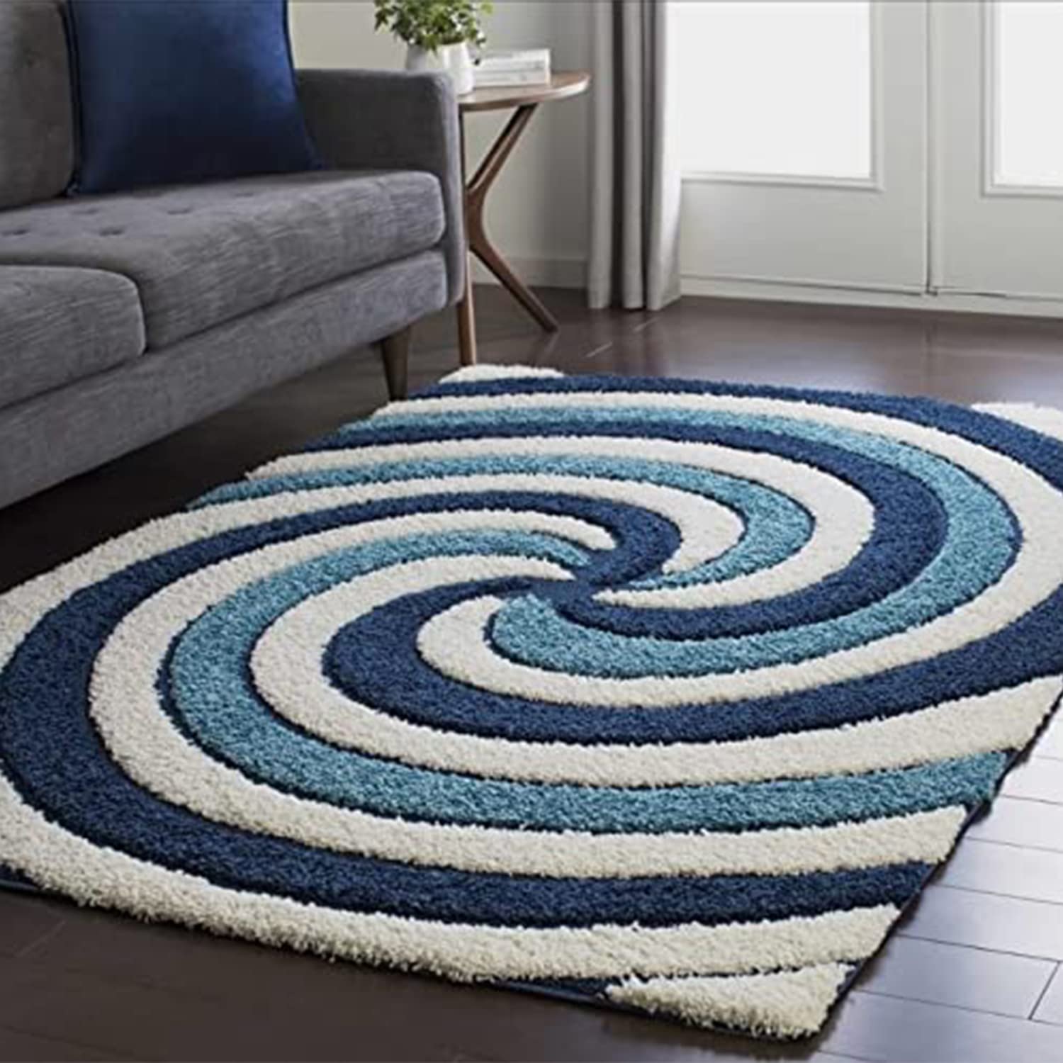 Illusion Spiral Area Rug - Nestern