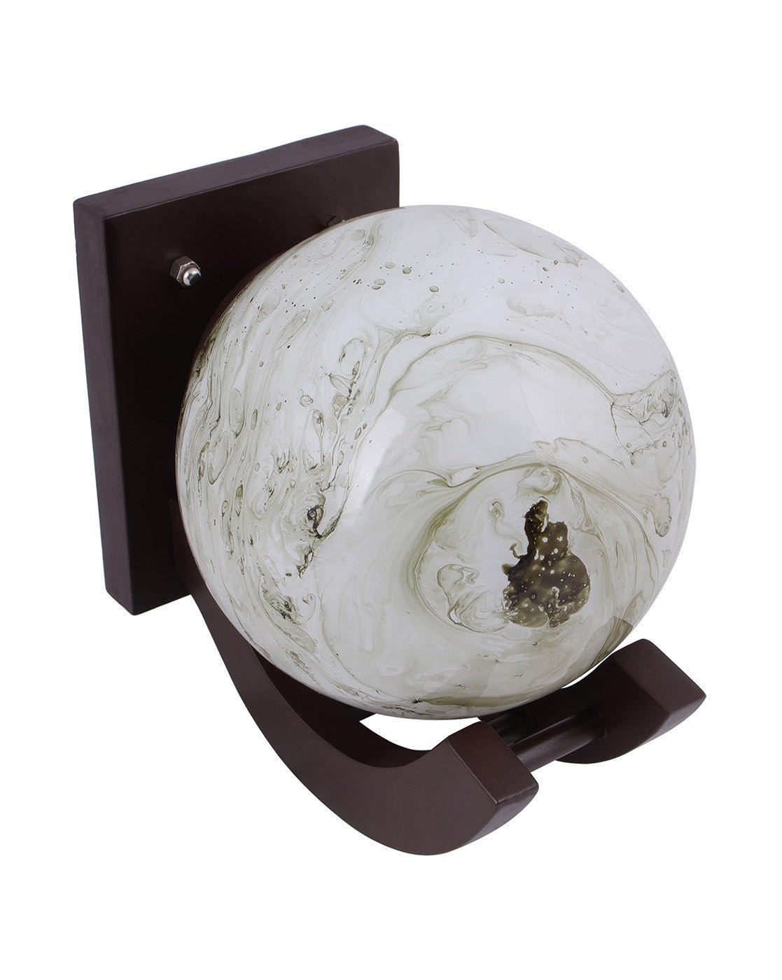 Marbled Spherical Wall Lamp - Nestern