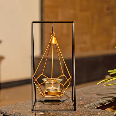 Modern Art Candle Holder for Perfect Diwali Gift - Nestern