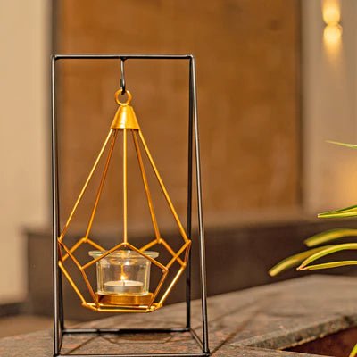 Modern Art Candle Holder for Perfect Diwali Gift - Nestern
