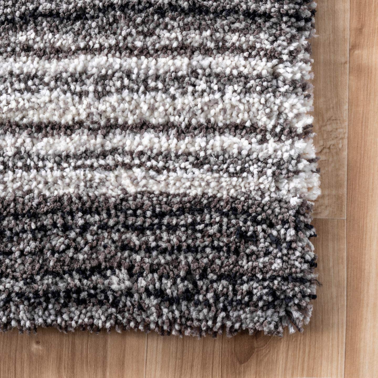 Modern Striped Area Rug - Nestern