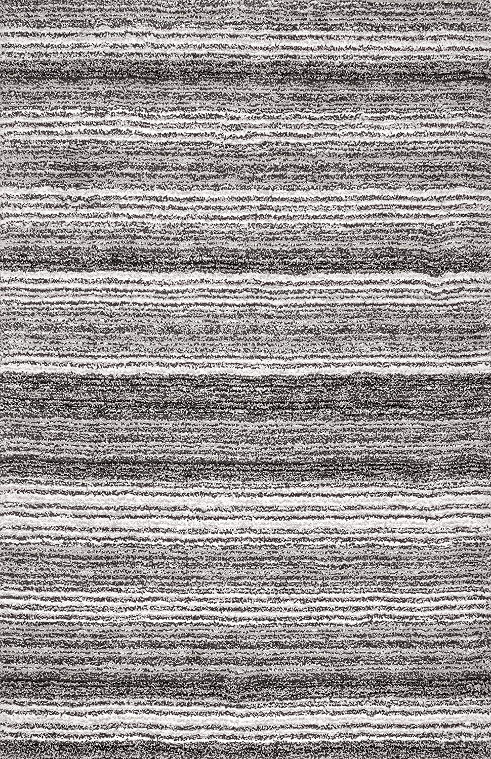 Modern Striped Area Rug - Nestern